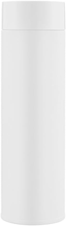 17 oz Water Bottle Stainless Steel es - Insulated Vacuum, Leak Proof, Keeps Drinks Hot/Cold - Ideal for Coffee, Tea, Water - White